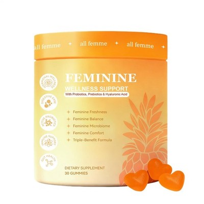 Flora Plus Gummies, Advanced Vaginal Support, Vaginal Health Gummies, Ph Bala...