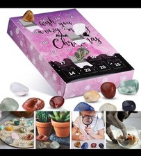 Natural Stone Crystals Advent Calendar Healing Crystal Advent Calendar