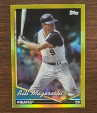 2024 Topps Archives - 1994 Topps Bill Mazeroski #298 Yellow Foilboard