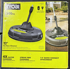 RYOBI 12 in Surface Cleaner Pressure Washer Attachment, Model RY31012