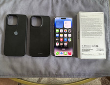 Apple iPhone 14 Pro Max iOS Smartphone 128GB Silber (MQ9Q3ZD/A)
