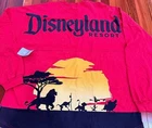 Disneyland Resort Lion King Spirit Jersey Red, Gold & White - XXL - BNWT