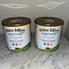 2 New Cans Pure Bliss Similac Irish Farms Infant Formula 24.7 oz Exp 10/26