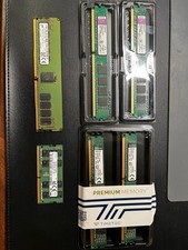 LOT of 6 Mixed Assortment DDR4 PC4, DDR3 PC3 SAMSUNG, MICRON, KINGSTON RAM