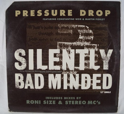 #ad Pressure Drop Silently Bad Minded Single 12quot; Vinyl $4.99
