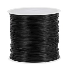 Elastic Cord DIY Making Stretchy String Thread Rope Craft Wire, Black