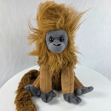 Wild Republic Golden Lion Tamarin Monkey Plush Stuffed Animal 10"