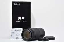 Canon RF75-300mm F4-5.6 Original Box 8868 Y.JAN.0826