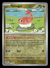 tatsugiri pokemon card price 186/167 reveal a Supporter card you find there Tatsugiri (Shining Revelry #75/110, 1-Star)