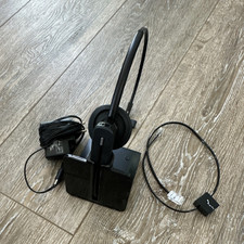 Plantronics C054A DECT Wireless Single Ear Headband Boom Mic Headset Base