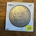 1880-O MORGAN SILVER DOLLAR Believed To Be very fine (FV) But Uncertified