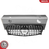 Esen Skv KüHlergrill KüHlergitter Silber FüR Mercedes-Benz Gla-Klasse X156