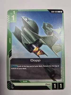 Dopp (GD01-039) (NM) - Gundam Card Game - Newtype Rising (ENG)