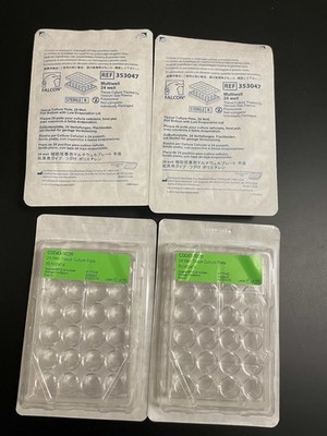 Falcon 353047 24-well Clear Flat Bottom TC-treated Tissue Culture Plate Cs 50
