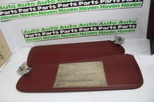 81-87 Dodge D100 D150 W100 W150 D350 Sun Visor Set Driver Passenger Oem