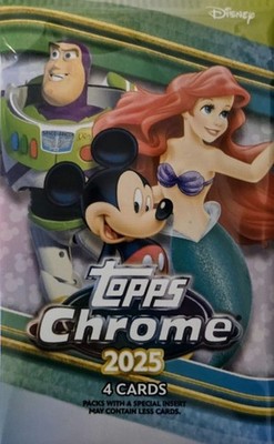 Refractor 2025 Topps Chrome Disney Complete Your Set U Pick Mickey