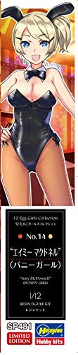 Hasegawa 1/12 jajko dziewczęce kolekcja nr 14 Amy McDonner (Króliczka Dziewczyna) Niemalowana re - Zdjęcie 6 z 12