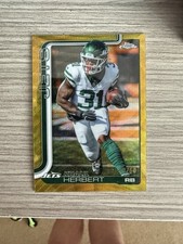 2025 Topps Chrome Football Khalil Herbert /50 Gold