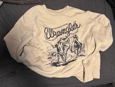 Womens Wrangler Sweatshirt Size Large