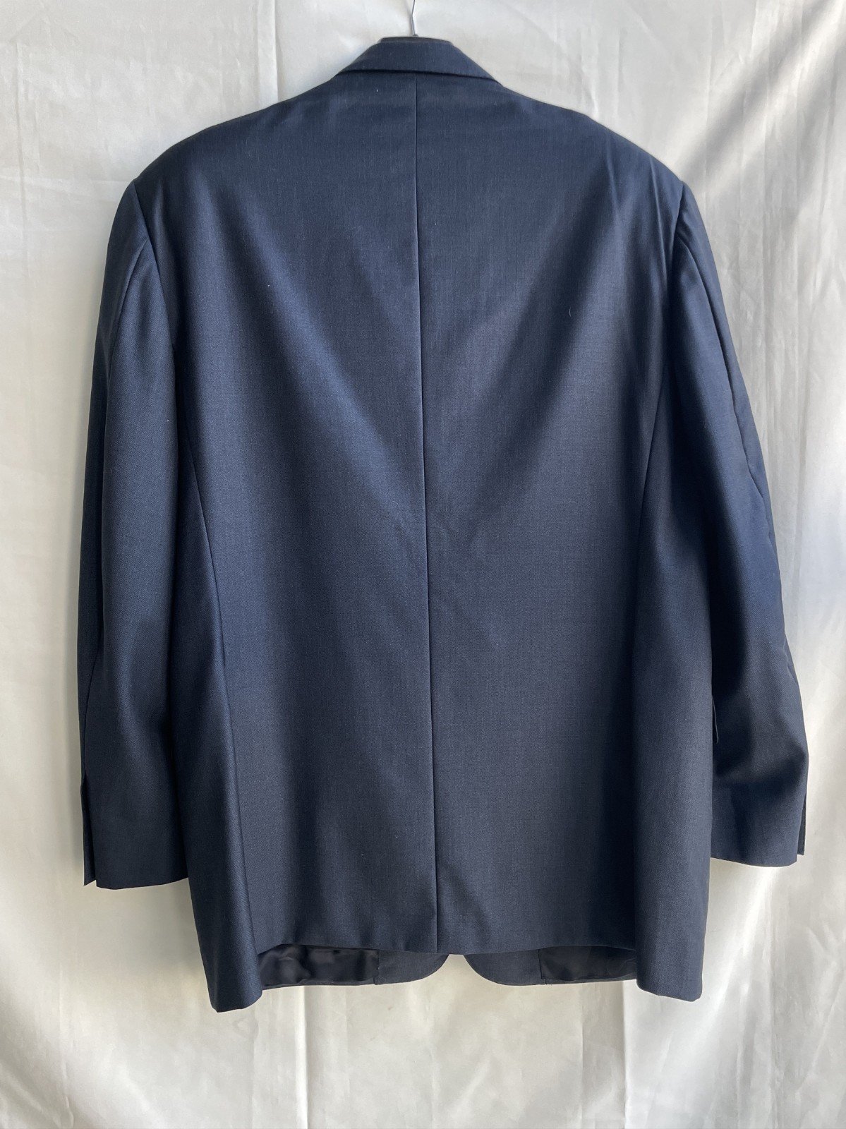 Canali Solid Navy Wool Suit Jacket Blazer Size EU… - image 2