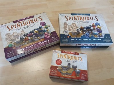Spintronics Zahnräder Bundle - Akt 1, Akt 2 & Battery Set - Vollständig Rarität 