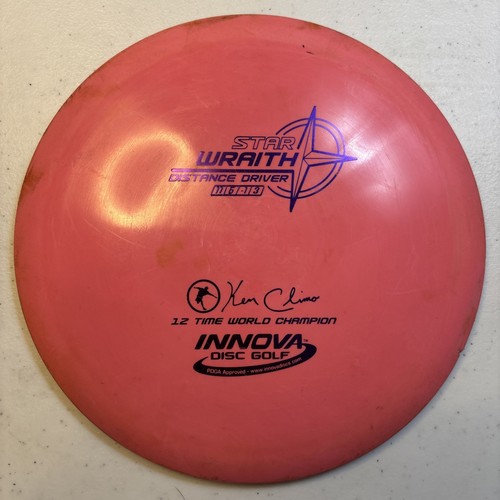 Innova - Champion Discs Star Wraith 12x Ken Climo Golf Disc 164 Grams