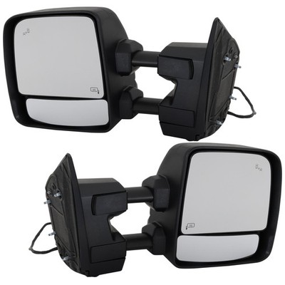 Towing Mirrors Set Fits 2016-2021 Nissan Titan PRO-4X SV