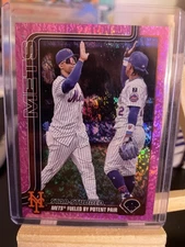 Star Studded MLb Topps Update 2025 Meta Fueled by Potent Pair!!!! Pink Foil!!!!