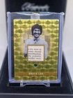 2024 Keepsake Bruce Lee 50th Series 2 Gem Relic Book Green Onyx 1/1 Gold Vinyl