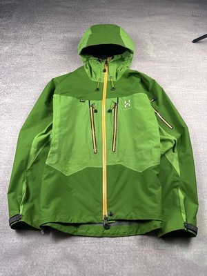 Rare Haglofs Gore Tex Pro Shell Waterproof Gorpcore Jacket Arcteryx Style Size L