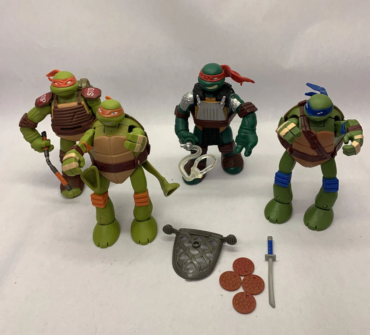 TMNT Teenage Mutant Ninja Turtles Action Figures Lot Of 4 | EBay