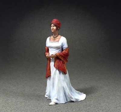 BRITAINS MUSEUM COLLECTION 10125 DOLLY MADISON AMERICAN FIRST LADY 1805 - 1815