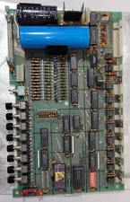 Perkin Elmer Auto Valve Controller board # A/W 606050 Rev D, PCB 606051 Rve E.