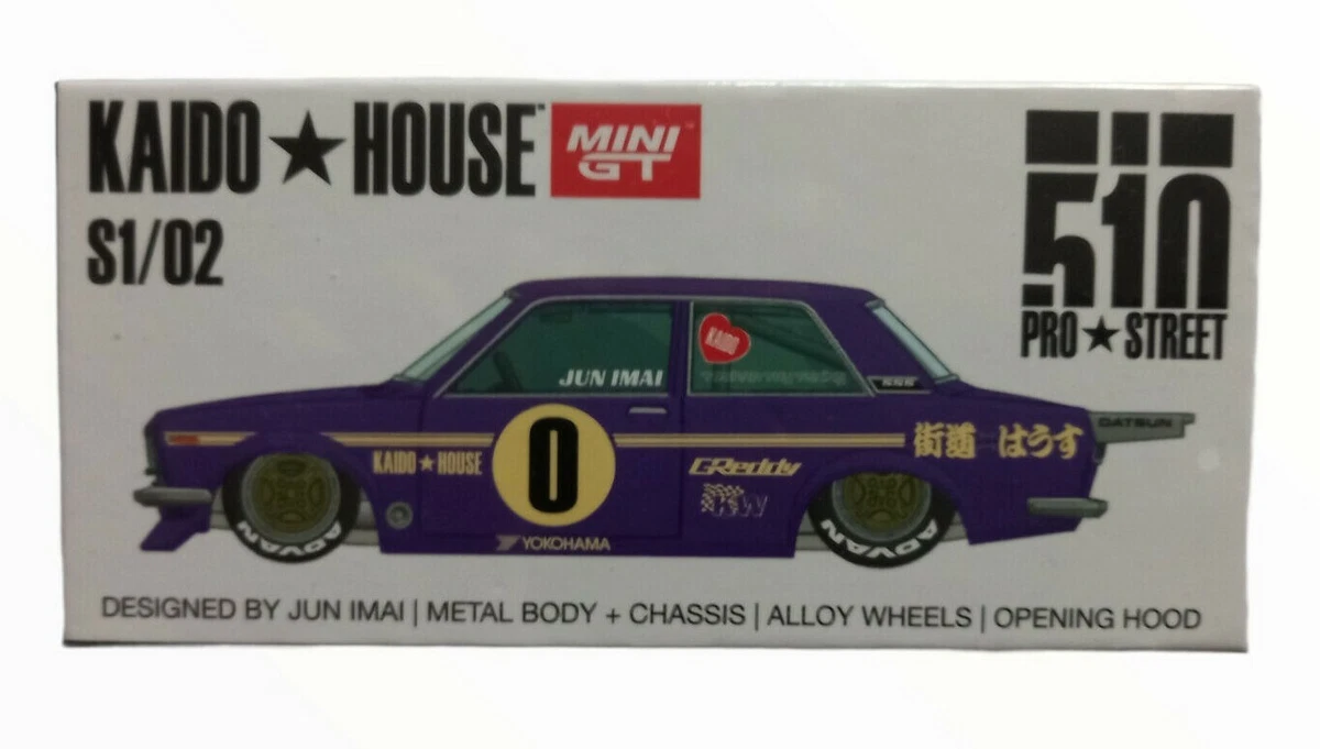 KAIDO★HOUSE Datsun 510 Pro Street 2台セット MINIGT x Kaido House normal S1/02 Datsun 510 Pro Street OG