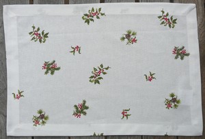 2 Tischsets Holly Burst Ilex 33 x 48cm BW Weihnachten Ideal Home Range IHR 2 Tischsets Holly Burst Ilex 33 x 48cm BW Weihnachten Ideal Home Range IHR