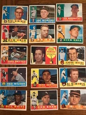 Al Schroll 1960 Topps Baseball Card (Sale Is For Card In Title) (2651)