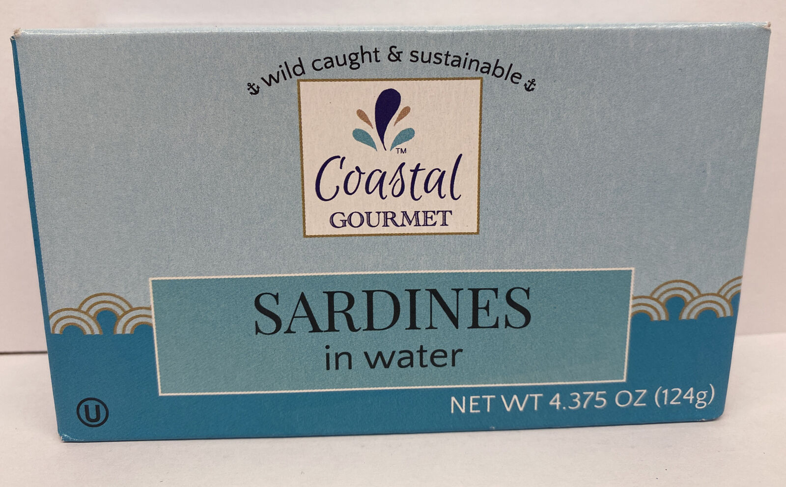 Coastal Gourmet Sardines in Water 4.375 oz. (Pack of 12) FREE SH
