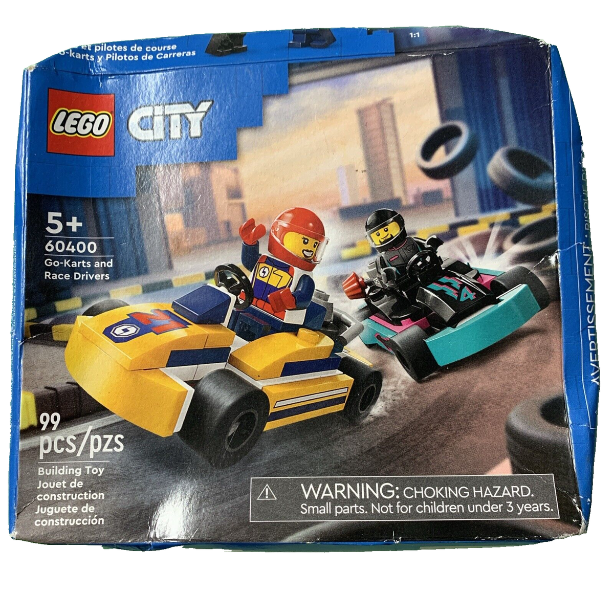 LEGO® City Go-Karts And Race Drivers Building Set 60400 NEW