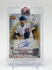 2023 Topps Pristine Caleb Kilian Gold Pulsar Refractor 10/50 #140 RC