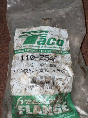 NEW TACO 110-254F FREEDOM FLANGES    B385