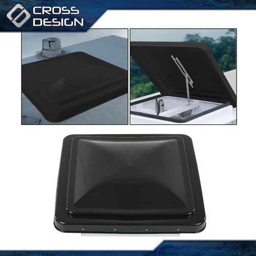 New Black 14" x 14" Replacement Roof Vent Cover For Camper RV Trailer Ventline - 第 8/12 張圖片