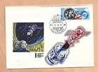SOYUZ 18 FDC  SEP 12,1975 RUSSIAN SPACE COVER METAL CACHET