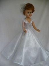 24 IN. FASHION LADY BRIDAL GOWN PATTERN PATTERN BY JUDI