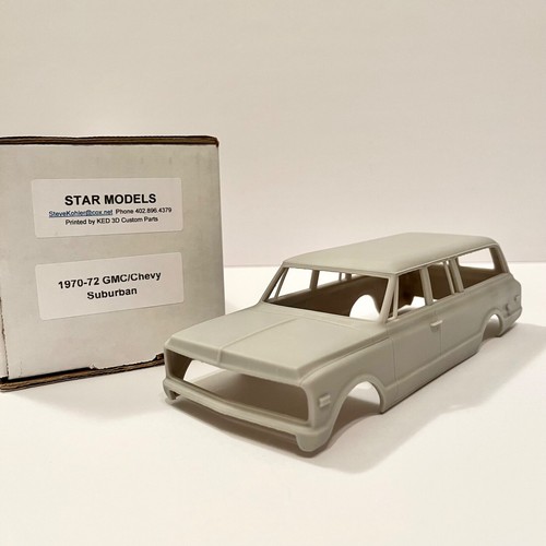 Star Models 1:25 1970-72 GMC/Chevy Suburban 3D Printed Resin Model Kit