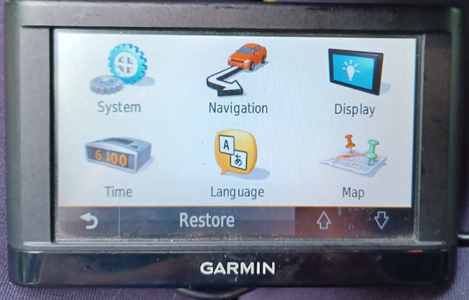 Garmin GPS system, Cord, Window attachment Tested See Photos | eBay
