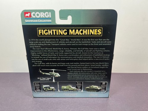Corgi Fighting Machines PZKPFW IV AUSF G AFRIKA KORPS CS90107 Tank WWII Die-cast - Picture 5 of 8
