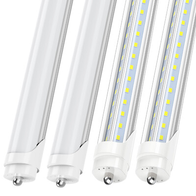 FA8 T8 T10 T12 8FT LED Light Bulbs Single Pin 72W 8 Foot  LED Tube Lights 6000K