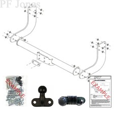 Tow-Trust Towbar for Mercedes Sprinter Van (with Step) 2006-2018 - Flange