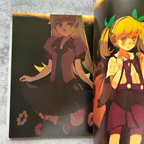Monogatari Serie Heroinbuch Vol.3 Shinobu Oshino Gothic Geschmack Heldin Japan - Bild 4 von 10