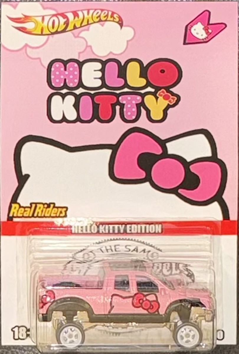 10 Toyota Tundra Custom Hot Wheels Hello Kitty Series Car w/ RR